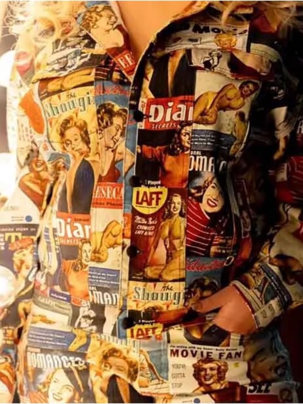 Forever 21 x Marilyn Monroe Men’s Newspaper Print